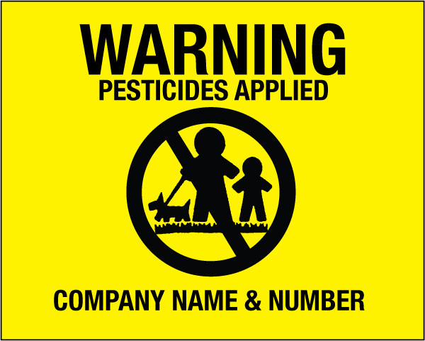 Colorado Pesticide Notification Sign Laws and Regulations