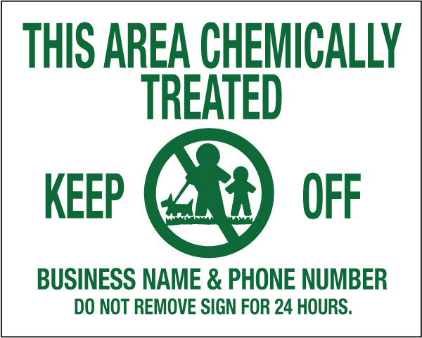 Iowa Pesticide Notification Sign Laws and Regulations