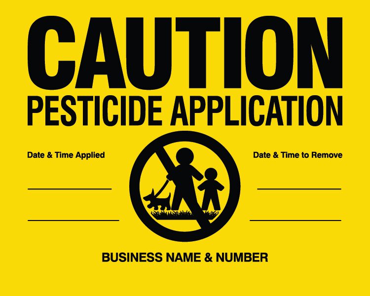 Maryland Pesticide Notification Sign Laws and Regulations