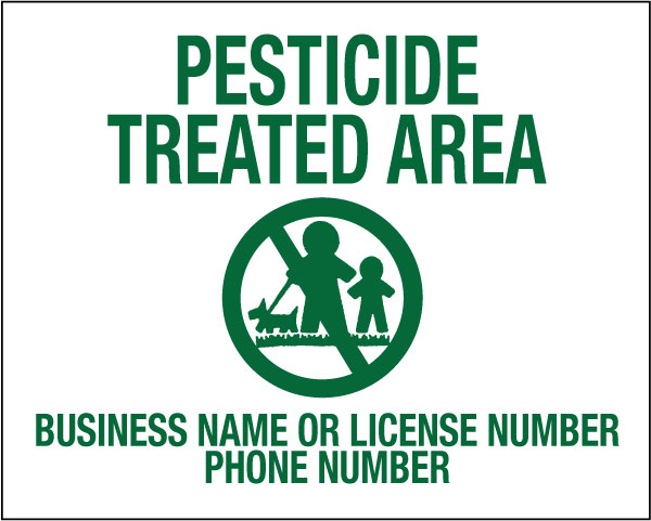 New Jersey Pesticide Notification Sign Laws and Regulations