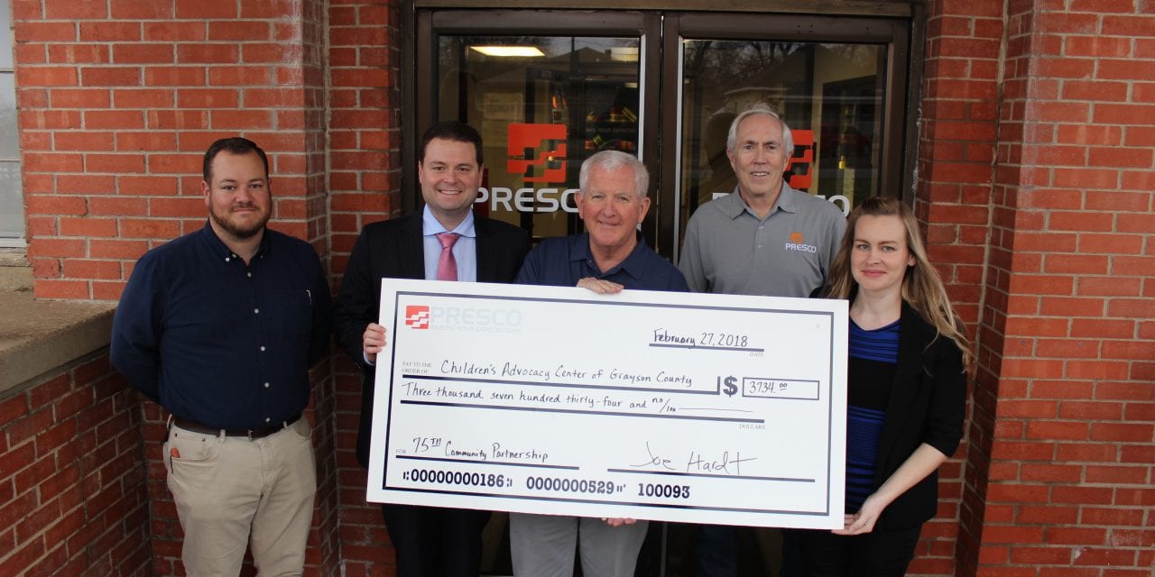 Presco Gives Back to Celebrate 75 Years