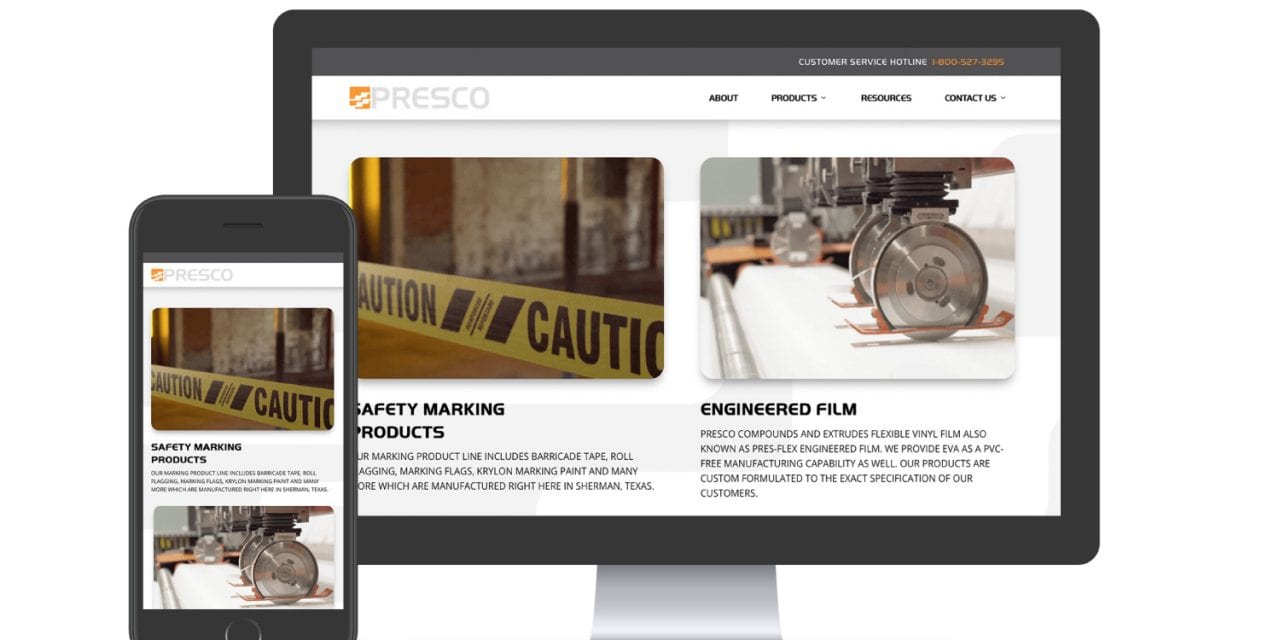 Presco Launches New and Improved Website