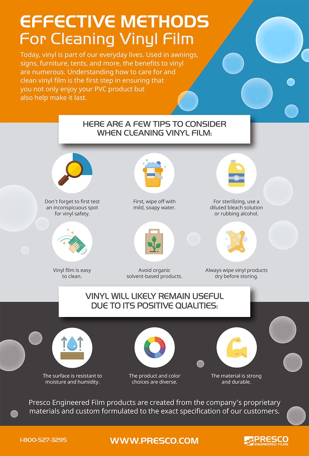 Effective Methods For Cleaning Vinyl Film Presco Marking Products