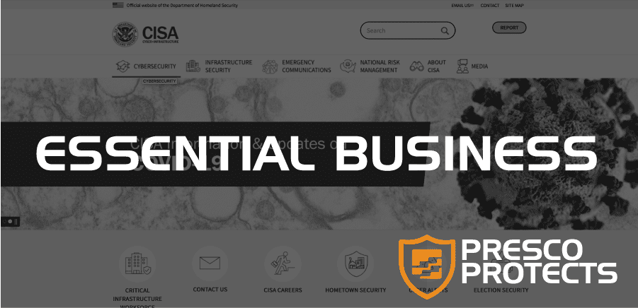 Presco Protects: Essential Business